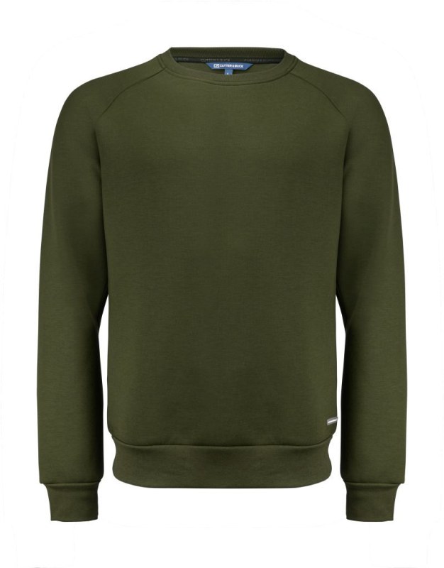 Cutter & Buck Pemberton Crewneck Men Pánská mikina 68.8422 ivy green