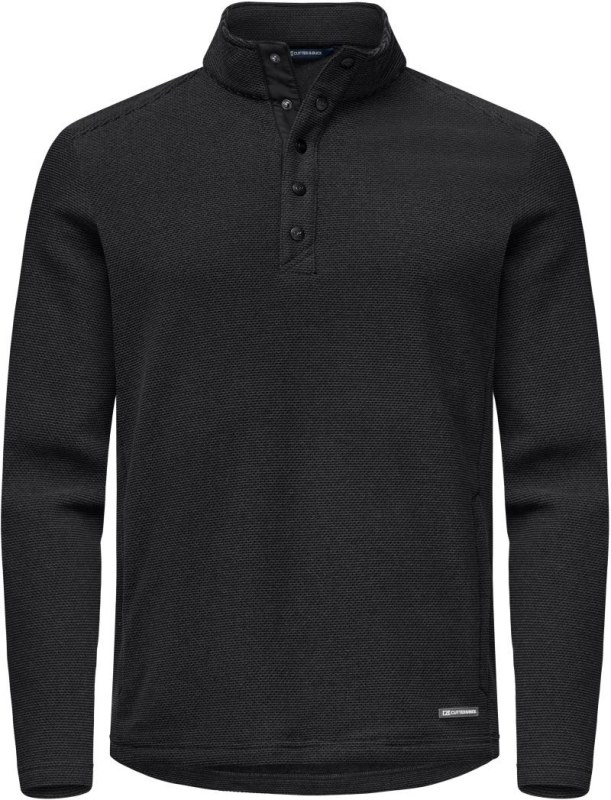 Cutter & Buck Hunts Fleece Men Pánská fleecová mikina "Hunts Point" 68.8428 black - Pánské oblečení mikiny