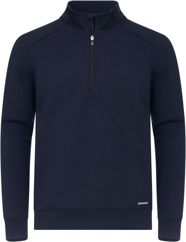 Cutter & Buck Pemberton Half Zip Men Pánska mikina s 1/4 zipem 68.8434 dark navy