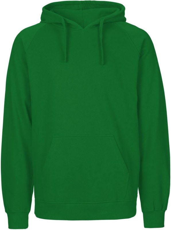 Neutral O 63101 Pánská mikina s kapucí z bio bavlny 77.6311 green