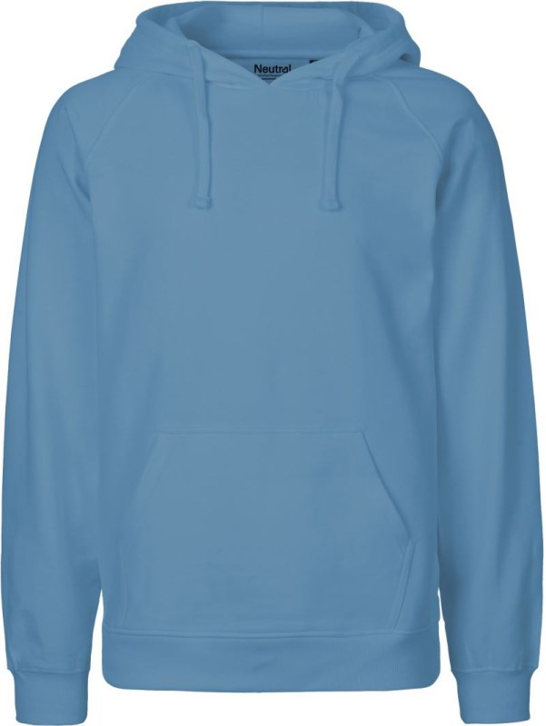 Neutral O 63101 Pánská mikina s kapucí z bio bavlny 77.6311 dusty indigo