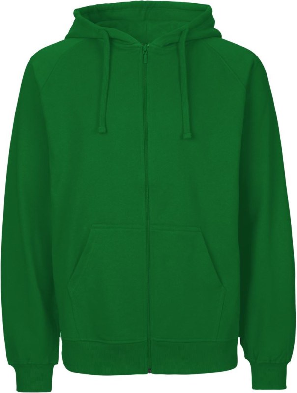 Neutral O 63301 Pánská mikina s kapucí z bio bavlny 77.6331 green