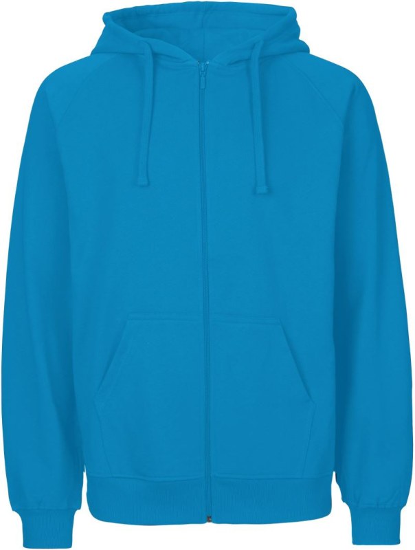 Neutral O 63301 Pánská mikina s&nbsp;kapucí z&nbsp;bio bavlny 77.6331 sapphire - Pánské oblečení mikiny