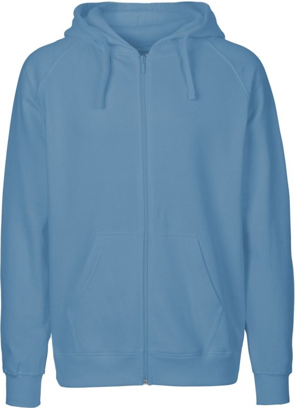 Neutral O 63301 Pánská mikina s&nbsp;kapucí z&nbsp;bio bavlny 77.6331 dusty indigo - Pánské oblečení mikiny