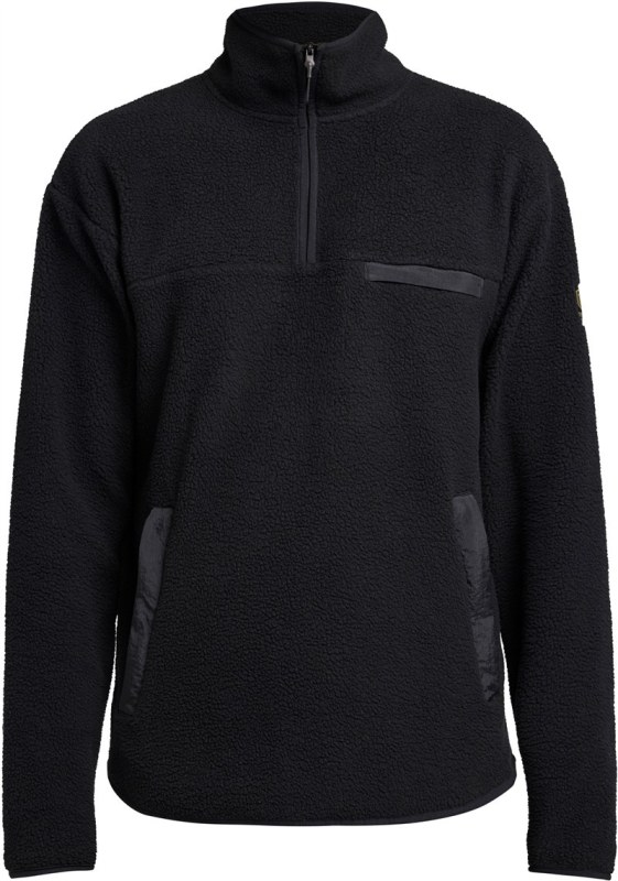 Tenson Yoke Half Zip M Pánská fleecová mikina s 1/4 zipem 84.7646 black