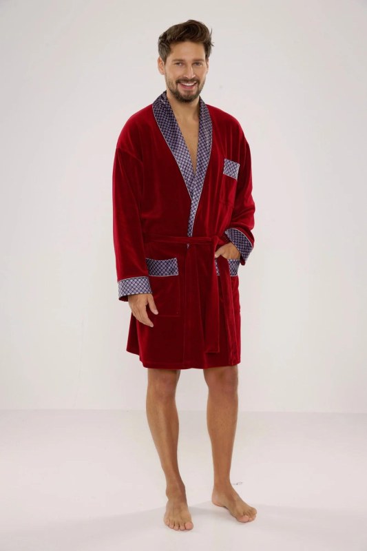 De Lafense župan 772 Bonjour krátký 3XL-4XL pánský