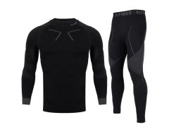 Alpinus Tactical Base Layer Set black-grey M GT43276 pánské