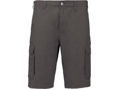 Kariban K 755 Pánské bermudy 20.K755 light charcoal