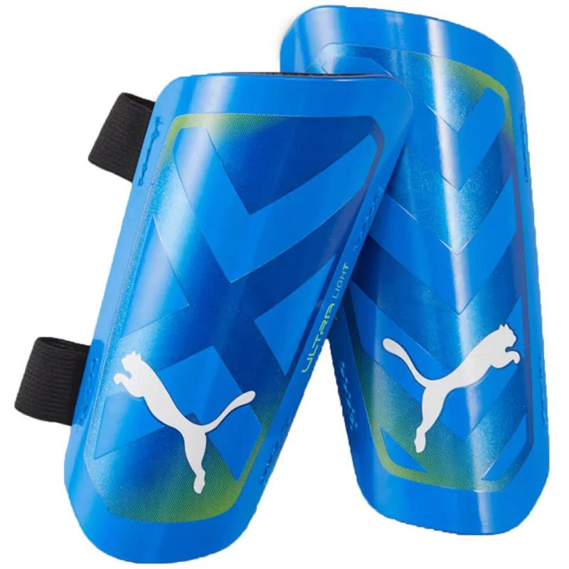 Pánské fotbalové chrániče Puma Ultra Light Strap M 30875 06 modré - Puma - Pánské oblečení oblečení