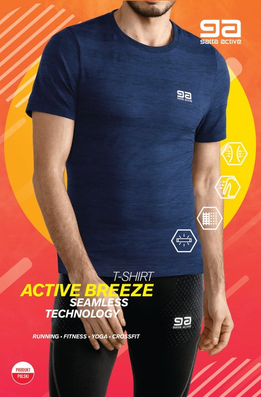 Pánské tričko Gatta 42045S T-shirt Active Breeze Men