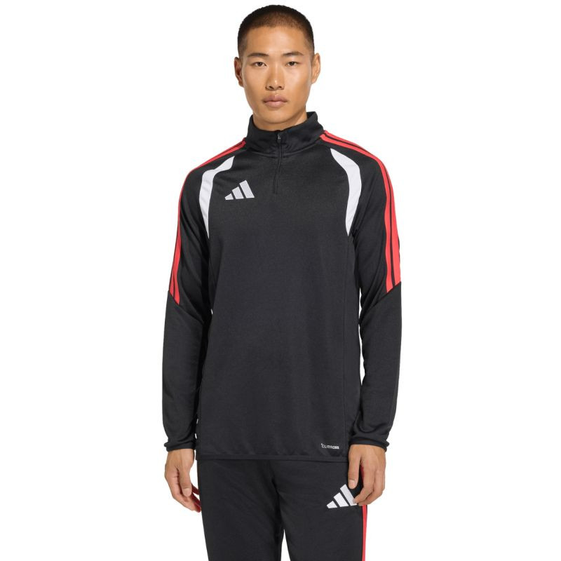 Pánské tričko adidas Tiro 26 League Training Top – černé, bílé a&nbsp;červené JY9697 – pánské - Pánské oblečení oblečení
