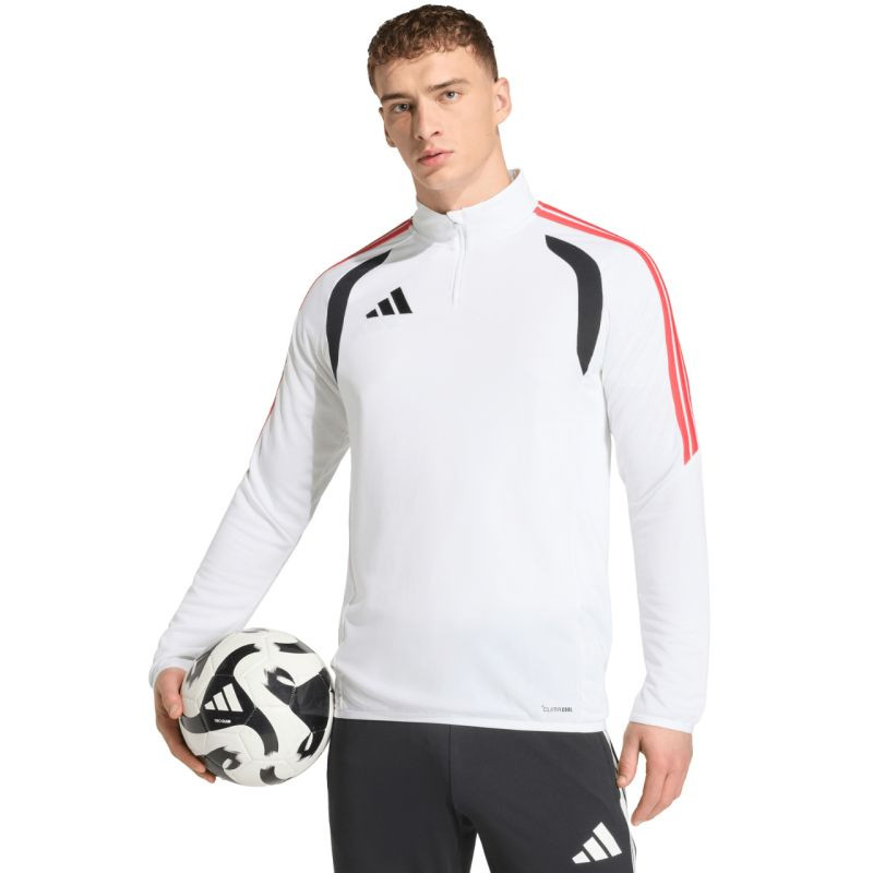 Pánské tričko adidas Tiro 26 League Training Top v barvách bílé, černé a červené KR0371 pro muže