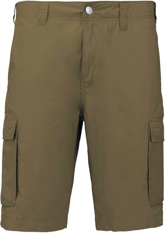 Kariban K 755 Pánské bermudy 20.K755 light khaki