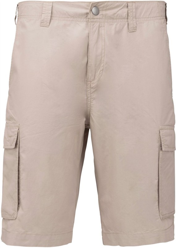 Kariban K 755 Pánské bermudy 20.K755 beige