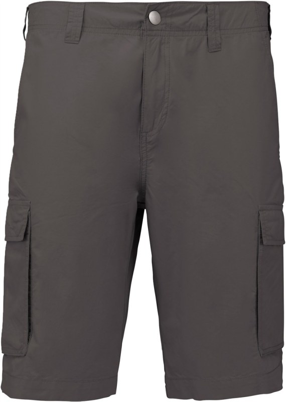 Kariban K 755 Pánské bermudy 20.K755 light charcoal