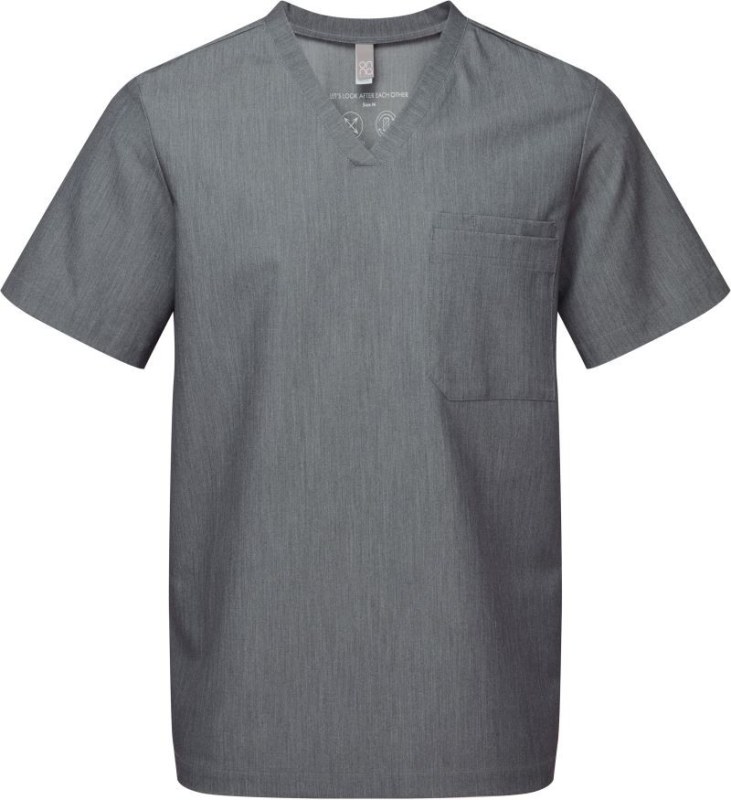 Onna NN 200 Pánský strečový kazak s výstřihem do V 39.N200 dynamo grey