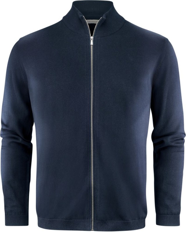 James Harvest Ashland Cardigan Pánský cardigan 62.2514 navy - Pánské oblečení oblečení