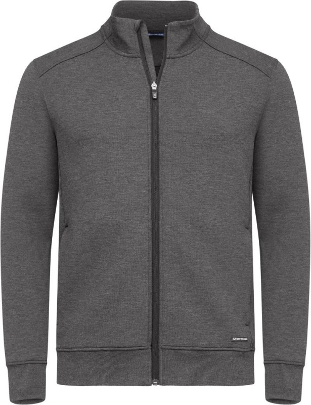 Cutter & Buck Pemberton Cardigan Full Zip Men Pánský cardigan 68.8426 anthracite melange
