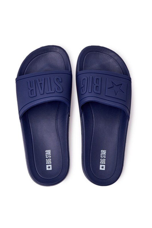 Pánské Klasické Nazouváky Big Star Tmavě Modré DD174688