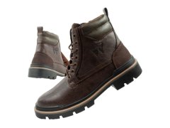 Wrangler Nevada pánské boty sable boty boty smart fashion tmavě hnědé