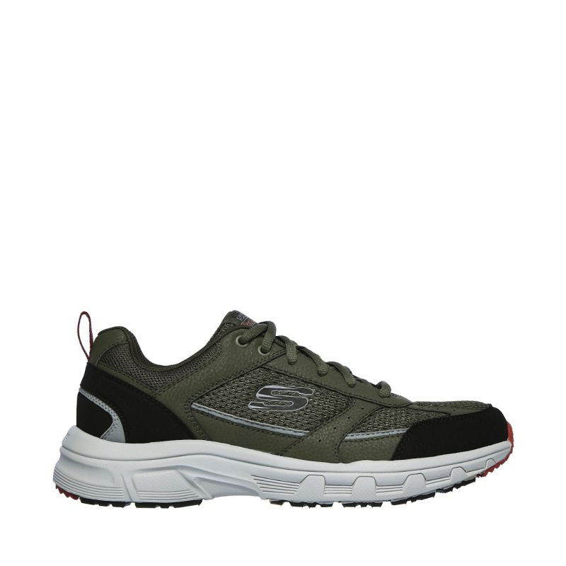 Skechers Oak Canyon-Verketta – pánská obuv v&nbsp;olivové barvě 51898 OLBK - Pánské oblečení obuv Ostatní obuv