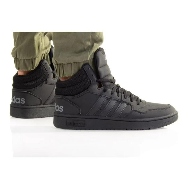 Pánské boty Hoops 3.0 Mid M GV6683 - Adidas - Pánské oblečení obuv Ostatní obuv