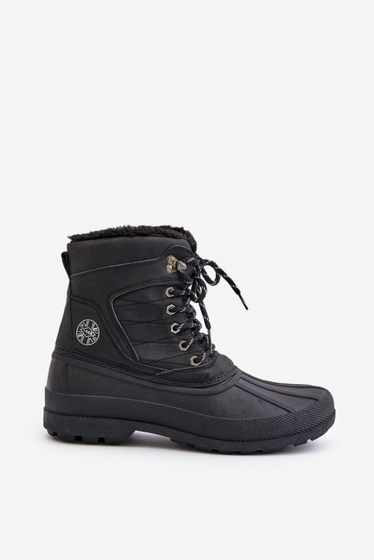 Pánské Sněhule Lee Cooper LCJ-24-44-2872M Černé - Pánské oblečení obuv Ostatní obuv