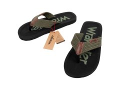 Pánské žabky Wrangler Zane Flipflop zelené žabky