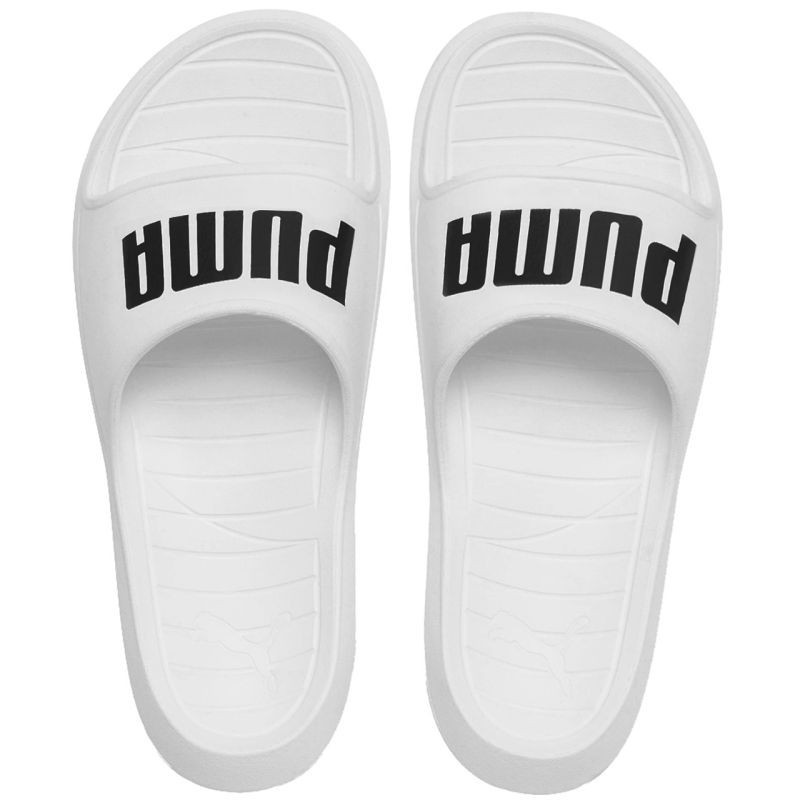 Plážové nazouváky Unisex Divecat v2 Lite 374823 bílé - Puma - Pánské oblečení obuv Pantofle a&nbsp;žabky