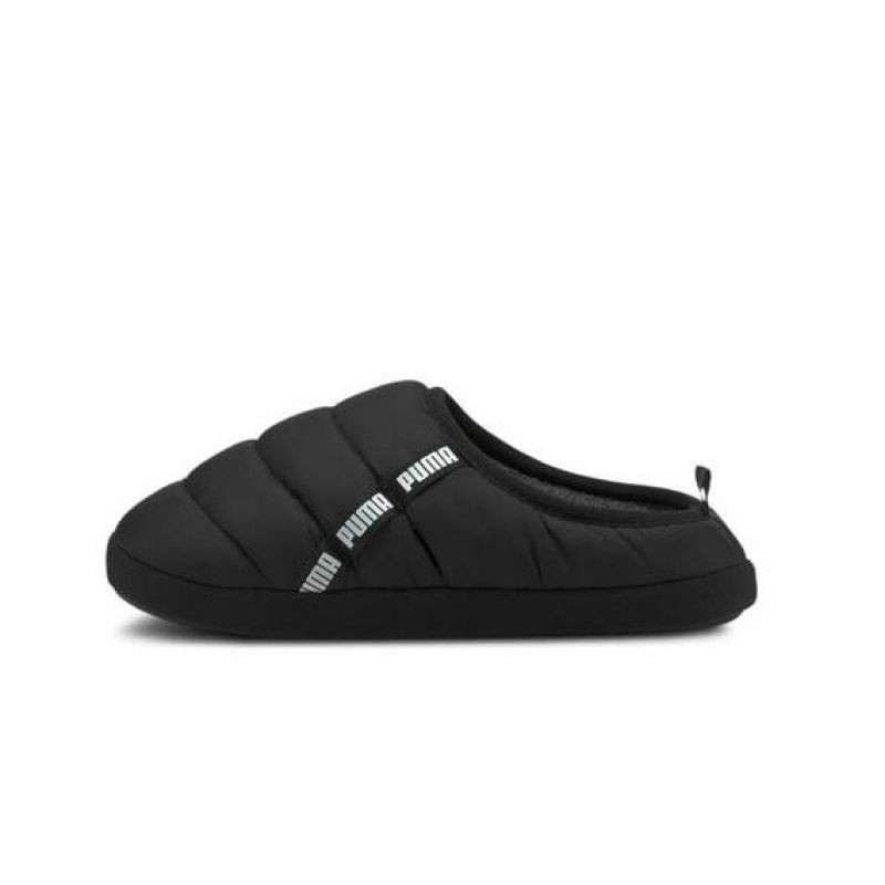 Pánské/dámské zimní pantofle PUMA SCUFF BLACK, černé, zateplené (384945-01) - Pánské oblečení obuv Pantofle a&nbsp;žabky