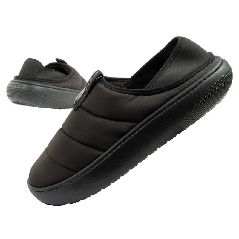 Pánské boty Crocs Classic Puff Moc pantofle black insulated - Pánské oblečení obuv Pantofle a&nbsp;žabky