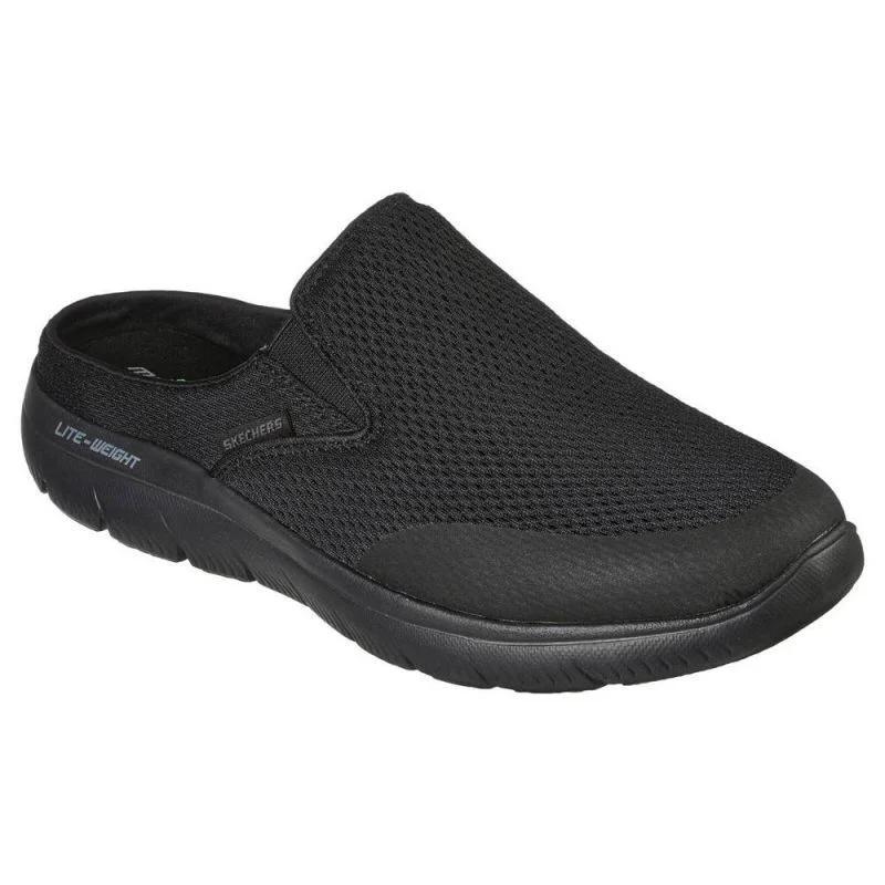 Žabky Skechers Summits Vindicator M 232296 BBK - Pánské oblečení obuv Pantofle a&nbsp;žabky