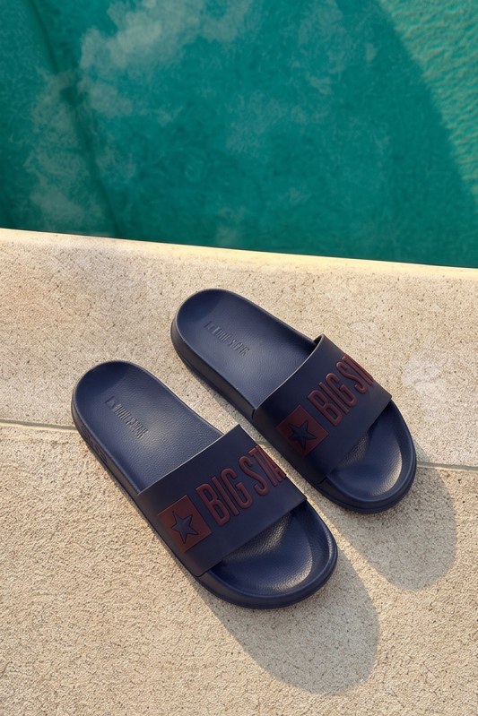 Pánské Pantofle Big Star SS174361 Modré