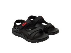 Lee Cooper pánské boty na suchý zip sandály na léto černé lehké