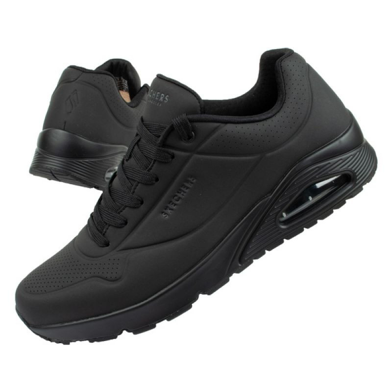 Boty Skechers Uno M 52458/BBK - Pánské oblečení obuv Sportovní a&nbsp;outdoorová obuv