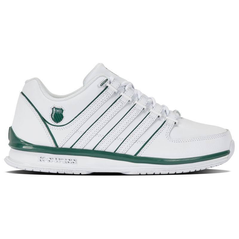 K-Swiss RINZLER WHITE/POSY GREEN-M (01235-108-M)