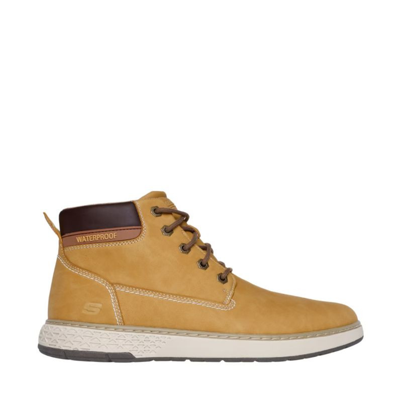 Pánské boty Skechers Garlan Deno béžové 205235 WTN - Pánské oblečení obuv Tenisky a&nbsp;sneakers