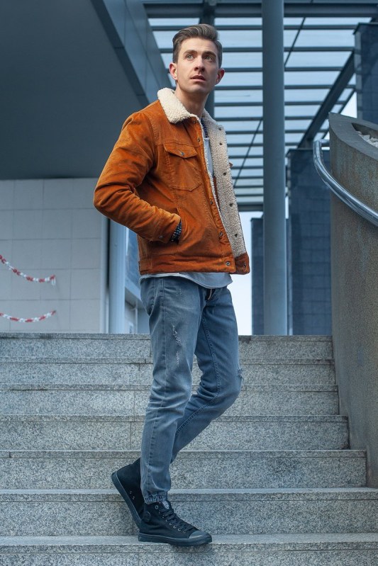 Pánské klasické vysoké tenisky BIG STAR FF174550 Černé