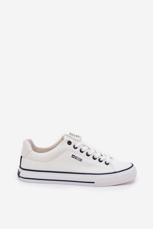 Nízké Pánské Tenisky Big Star NN174017 Bílé - Pánské oblečení obuv Tenisky a&nbsp;sneakers