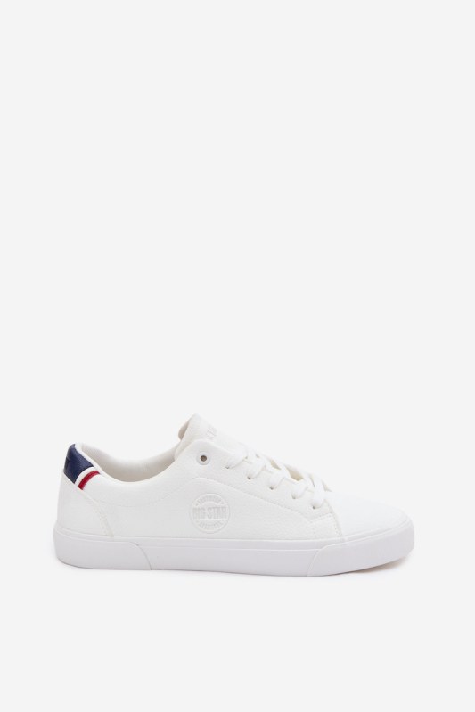 Pánské tenisky Big Star TT174083 Bílé - Pánské oblečení obuv Tenisky a&nbsp;sneakers