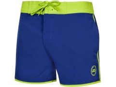 Pánské plavecké šortky Axel 23 Tmavě modrá se zelenou - AQUA SPEED