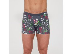 Cornette Tattoo 280/256 Plavecké boxerky 3XL-5XL