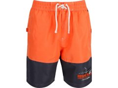 Sportovní plavky/šortky REGATTA RMM010 Bratchmar III Oranžové