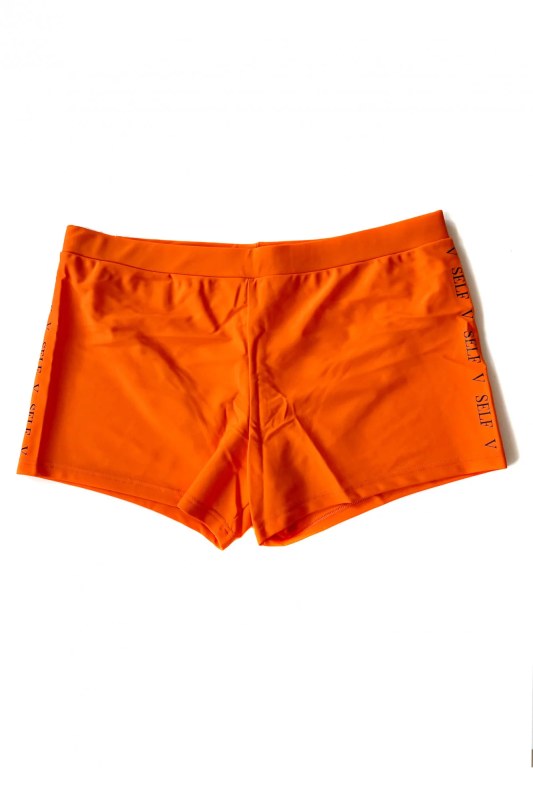 Pánské plavky S96D-5a oranžové - Self
