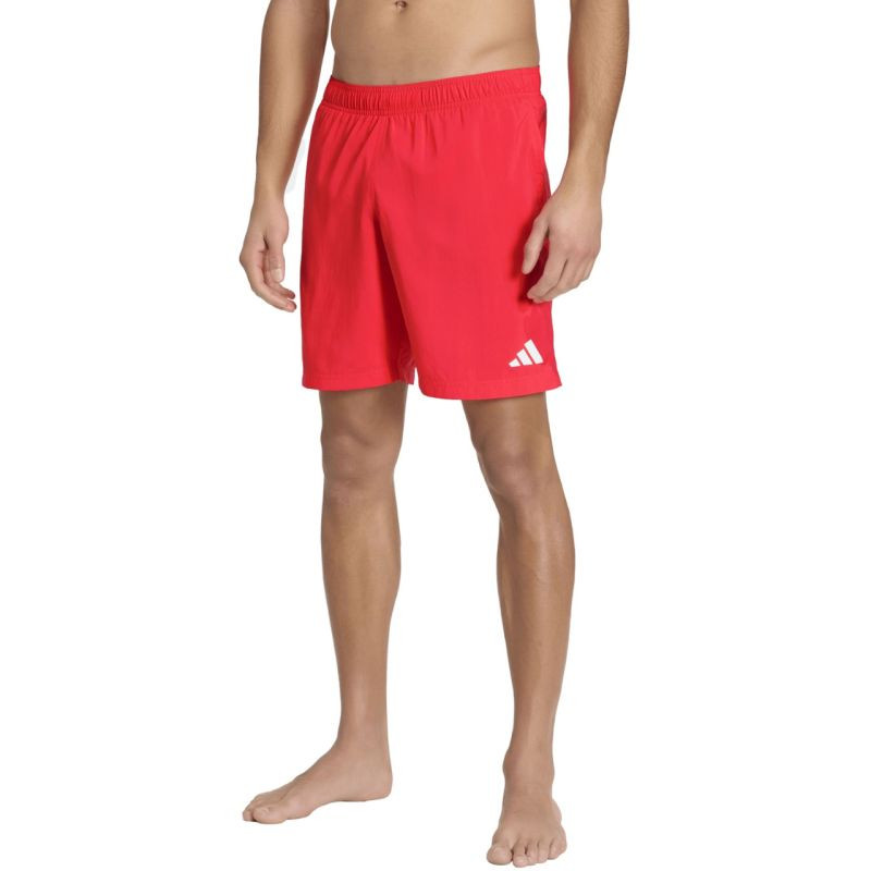 Pánské plavky adidas Ess 8IN červené KG1660