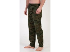 Pánské pyžamo kalhoty Army 4102 khaki - Gazzaz