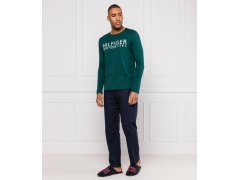 Pánské pyžamo UM0UM01602 zelené - Tommy Hilfiger