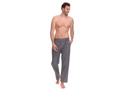 Pánské pyžamové kalhoty 2535 Zeus šedé - L&L