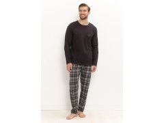 3663 Pánské dlouhé pyžamo LAURENT S–2XL