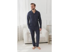 3666 Pánské dlouhé pyžamo ARTURO 3XL–4XL